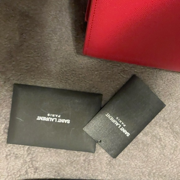 ❌SOLD❌Saint Laurent YSL Monogramme S Grain De Poudre Techno SL New Lipstick bag - Picture 4 of 5